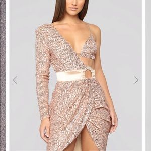 Fashion Nova Epic Nights Sequin Dress